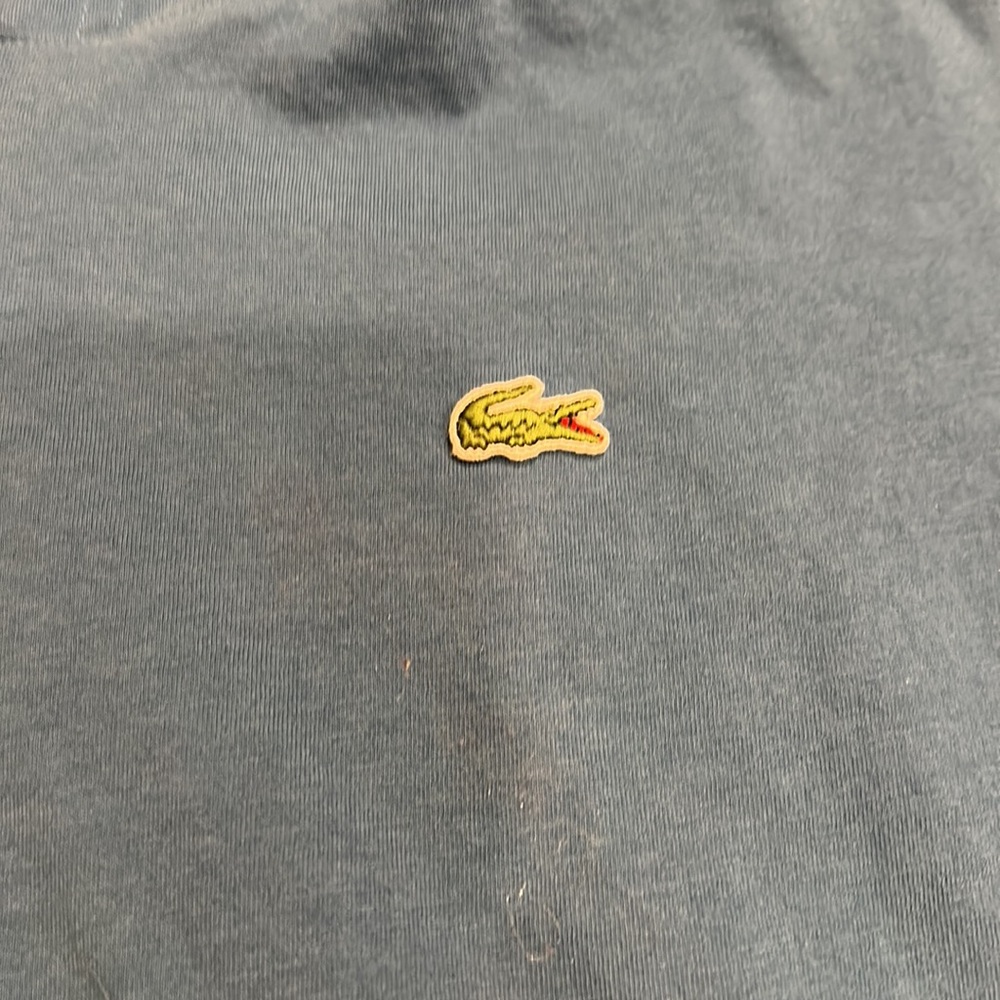 LaCoste Long Sleeved Hoodie Tshirt - Picture 2 of 7